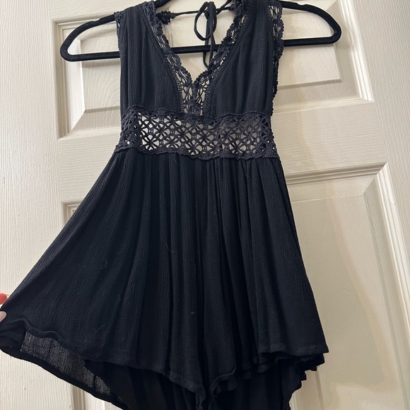 Black Romper - Picture 2 of 2